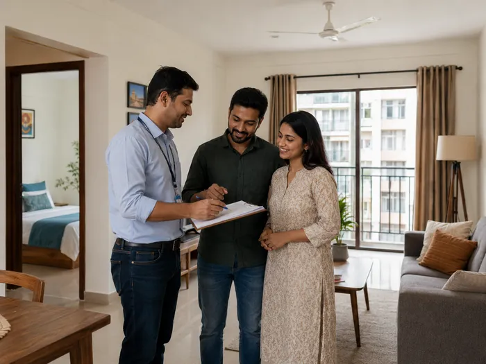 Rental-ready apartment handover